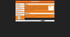 Desktop Screenshot of folder2feed.nogoodatcoding.com